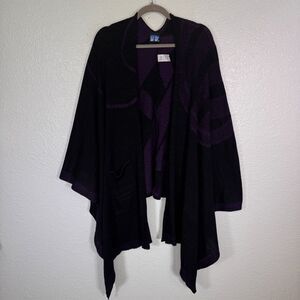 Elhoffer Design Poncho of Levitation Womens One Size Dark Dimension Cape Cosplay